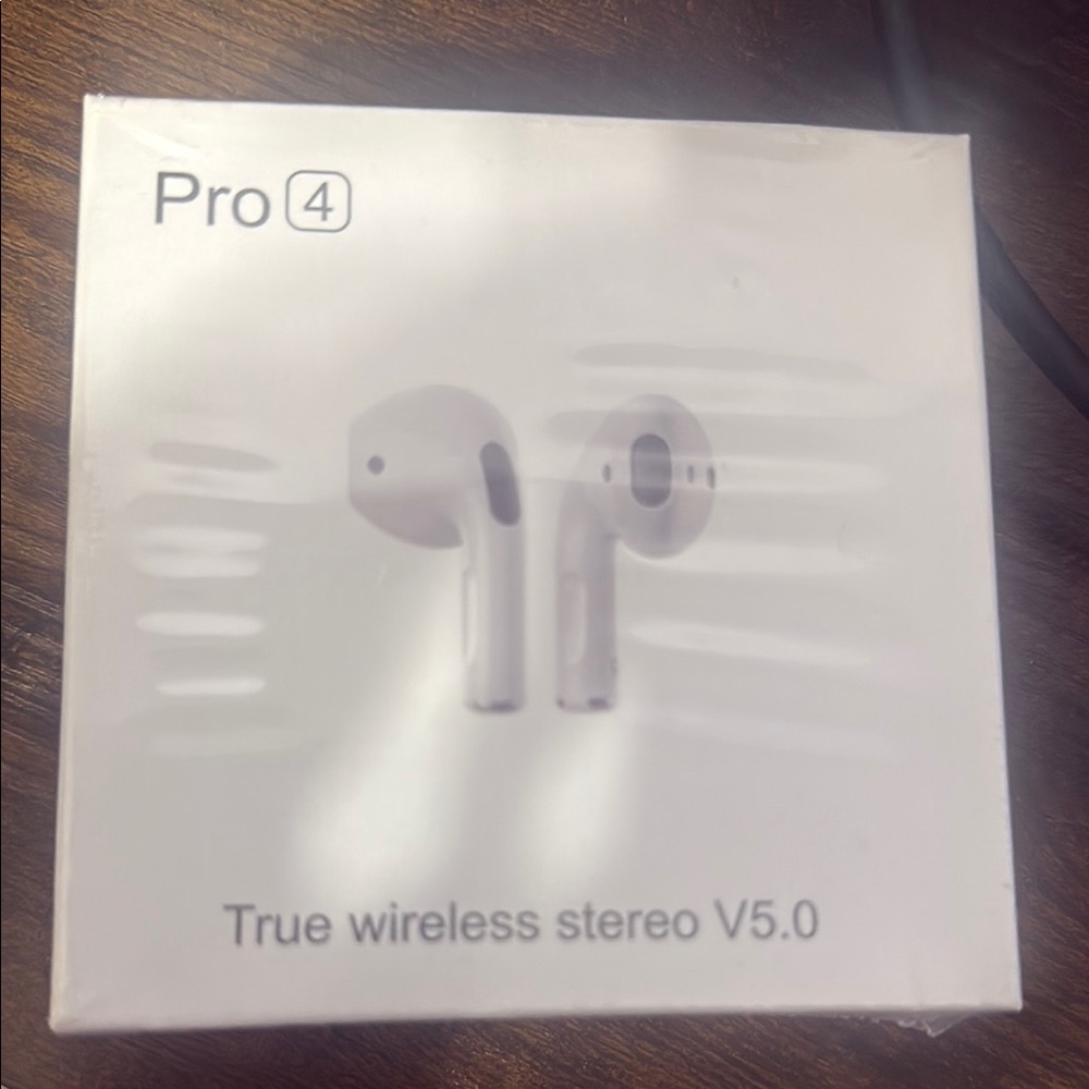 Source Unknown Pro 4 Wireless Earbuds - White- sealed